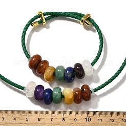 Браслеты и ожерелья из натуральных драгоценных камней rondelle chakra G-P561-01G-02