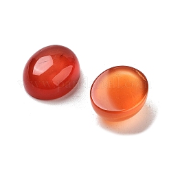 Gefärbte und erhitzte natürliche Karneol-Cabochons&nbsp;G-G145-01A-23