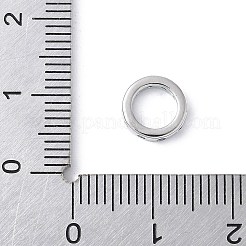 Messing Mikro ebnen Zirkonia European Beads&nbsp;KK-K399-14P