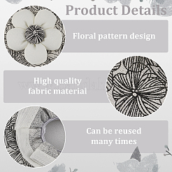 4 шт. двухцветный чехол для дверной ручки из полиэстера&nbsp;DIY-FG0007-09