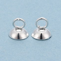 Pendentifs à capuchon de perle en acier inoxydable 201&nbsp;STAS-L244-27D-S