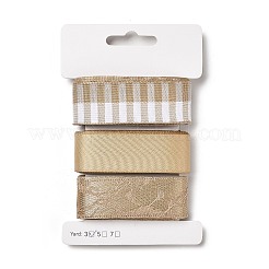 Ruban polyester 9 yards 3 styles&nbsp;SRIB-A014-H08