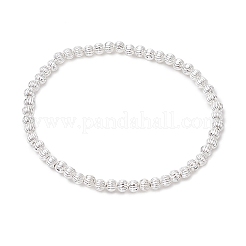Stretch-Armbänder aus Legierung mit Kürbisperlen für Frauen und Männer&nbsp;BJEW-JB11267