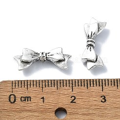 Сплавочные овальные бусины тибетского стиля  TIBEB-F065-07AS-08