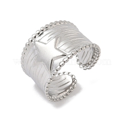 Кольца-манжеты из нержавеющей стали 304 RJEW-A079-01A-P