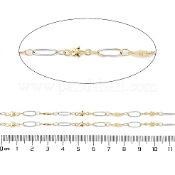 Catena a maglie in acciaio inossidabile placcata ionica (ip) 304&nbsp;CHS-H028-07C-GP