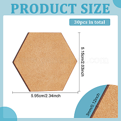 Лист древесноволокнистой плиты средней плотности (мдф) 30шт WOOD-FG0001-27