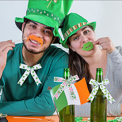 40 ярд 8 стиля односторонняя полиэстеровая лента с принтом ко дню Святого Патрика OCOR-PH0005-55