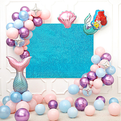 Лазерная полиэфирная бронзовая ткань DIY-WH0033-29