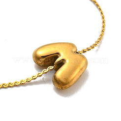 Браслеты-цепочки-змеевики из нержавеющей стали 304 BJEW-H608-01G-M