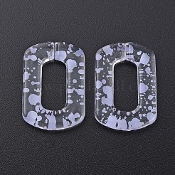Anneaux de liaison acryliques transparents&nbsp;OACR-N009-017A-10