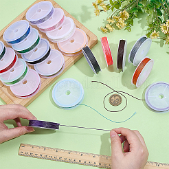 20 рулон 20 цвета 10м 12-х слойная круглая полиэфирная нить&nbsp;OCOR-PH0006-84