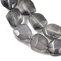 Стеклянные бусины с гальваническим покрытием &nbsp;EGLA-C009-01A-PL01