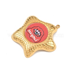 Подвески из нержавеющей стали 304 с печатью&nbsp;STAS-C146-09G-03