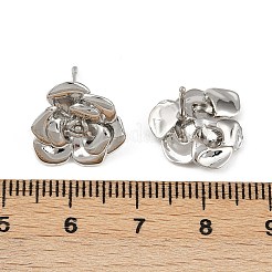 Латунь серьги EJEW-S277-08P-A