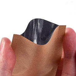 Герметично закрывающиеся пакеты из крафт-бумаги с открытым верхом AJEW-WH0105-18B