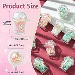 10 шт. подвески из непрозрачного акрила в виде чашки с молоком&nbsp;OACR-CJ0002-31