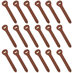 24 шт. головка для застежки-молнии из коровьей кожи PURS-GF0001-09A