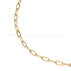 Изготовление ожерелья со скрепками из нержавеющей стали 304 толщиной 2.5 мм&nbsp;AJEW-JB01409