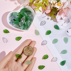 100шт 5 цвета подвески ручной работы лэмпворк&nbsp;LAMP-PA0001-34