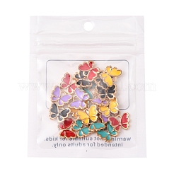 20шт 5 цвета сплава эмаль подвески&nbsp;ENAM-YW0002-04