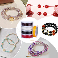 5 рулон 5-х цветной нити из ТПУ с кристаллами&nbsp;OCOR-PH0006-01