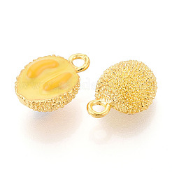 Подвески с эмалью из фруктового сплава&nbsp;ENAM-N062-06K