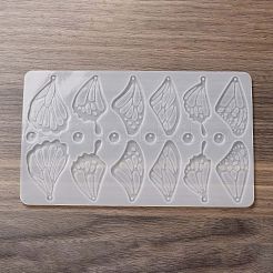 Силиконовые Молды с крыльями бабочки и круглой подвеской своими руками&nbsp;LS-SIMO-B004-01