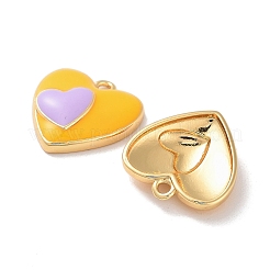 Латунь эмаль подвески&nbsp;KK-F871-35G-01