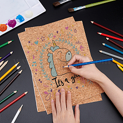 Пробковая самоклеящаяся отделка стен&nbsp;DIY-BC0004-87