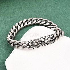 Браслеты из хирургической нержавеющей стали 316 BJEW-C125-16