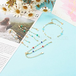 Изготовление браслетов из бисера ручной работы AJEW-JB01016