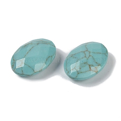 Synthetik Türkiscabochons&nbsp;G-O175-15N-01