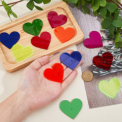 Акриловый садовый кол AJEW-FH0005-24D