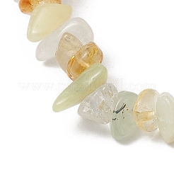 Stretch-Armbänder aus natürlichen Edelsteinsplittern&nbsp;BJEW-JB11070-01