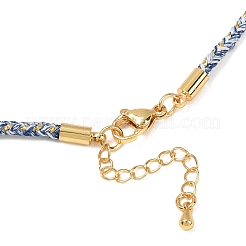 Fabricación de collares con cordón de algodón y nailon redondo de 2.5 mm&nbsp;NJEW-C106-01G-11