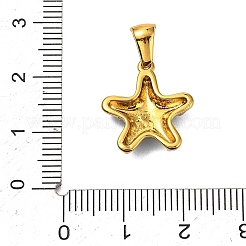 Ozean 304 Edelstahl Emaille Anhänger&nbsp;STAS-P395-01A-G