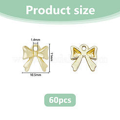 60 шт. подвески-бантики из сплава FIND-DC0007-73
