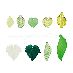 270шт 9 стиля прозрачные акриловые подвески TACR-CD0001-02