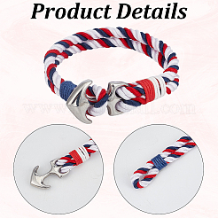 Bracelet à maillons en acier inoxydable (2 pièce)&nbsp;BJEW-CN0001-26