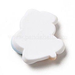 Кабошоны из непрозрачной смолы с милыми животными&nbsp;RESI-B012-01A