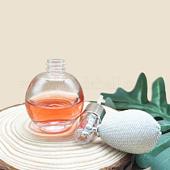 2 шт. стеклянные флаконы-спрей для пудры-хайлайтера с мерцающим блеском CON-DJ0001-09A