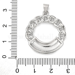 Стойки обшивки латунь микро проложить Циркон подвеску&nbsp;KK-M021-07P