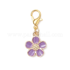 Подвесные украшения из сплава эмали HJEW-JM04235