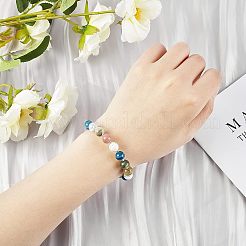 Бусины из натурального смешанного драгоценного камня G-NB0001-81