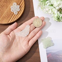 3 шт. 3 стиля подвески из натурального нефрита сюянь DIY-CA0006-92