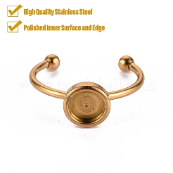 201 фурнитура для манжетного кольца из нержавеющей стали STAS-S080-042B-G