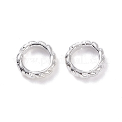 304ステンレススチールクイックリンクコネクター  フレームコネクター  銀  9x2mm  内径：6mm&nbsp;STAS-O110-14S