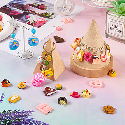 Подвески из непрозрачной смолы&nbsp;RESI-TA0001-72