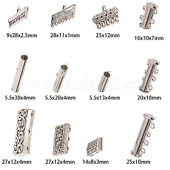 Латунные магнитного слайд замок застежки FIND-SC0001-03